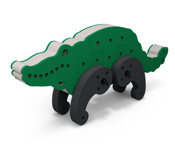 BAKOBA Crocodile: Floatable, screen-free, and machine washable.